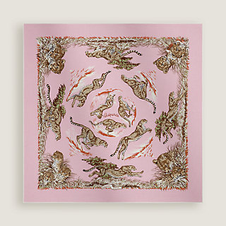 Guepards scarf 80 | Hermès USA